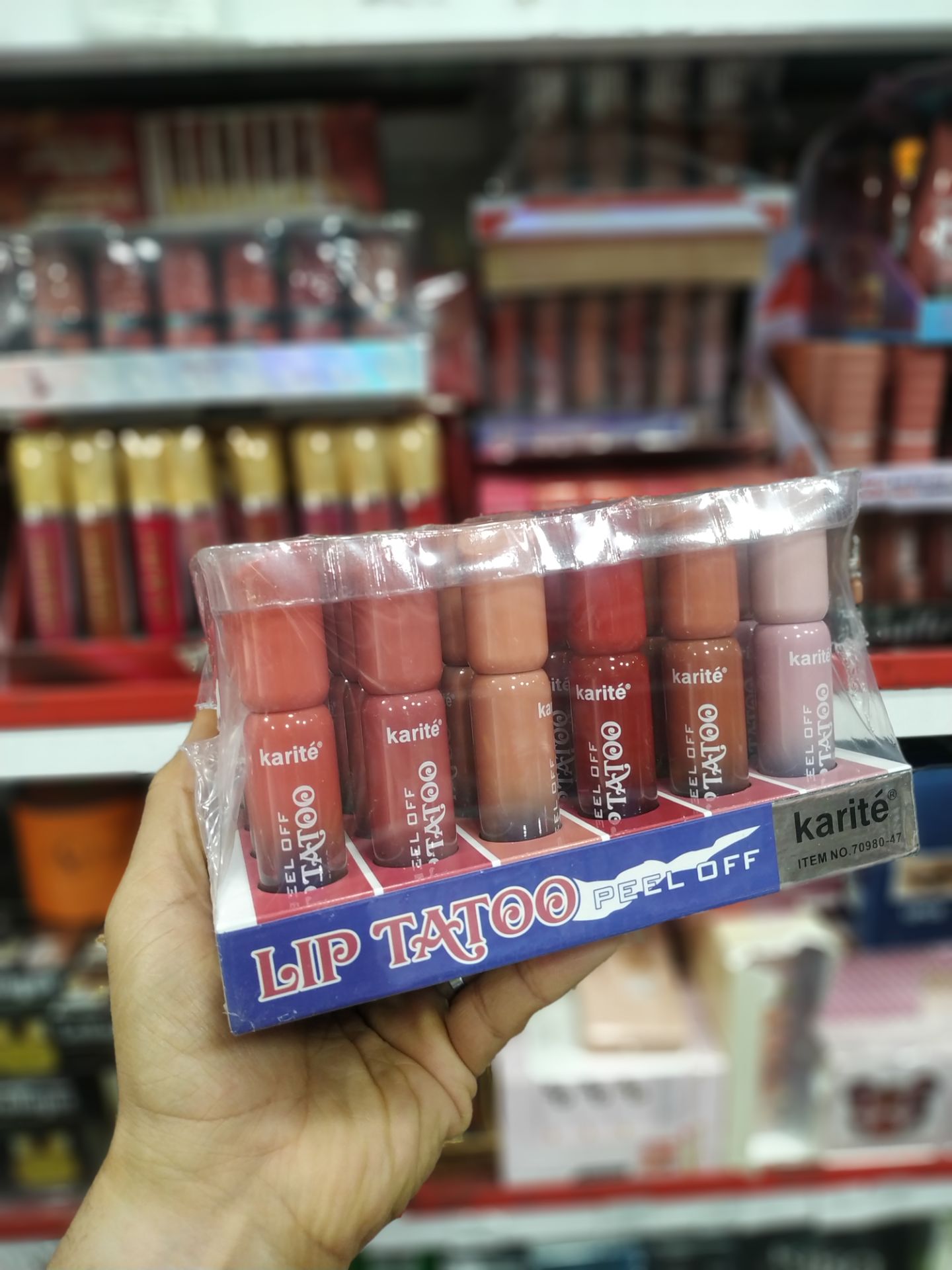 رژلب کریته پیل آف 24 عددی(ماسک لب)