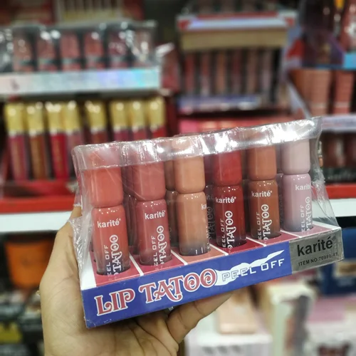 رژلب کریته پیل آف 6 عددی(ماسک لب)